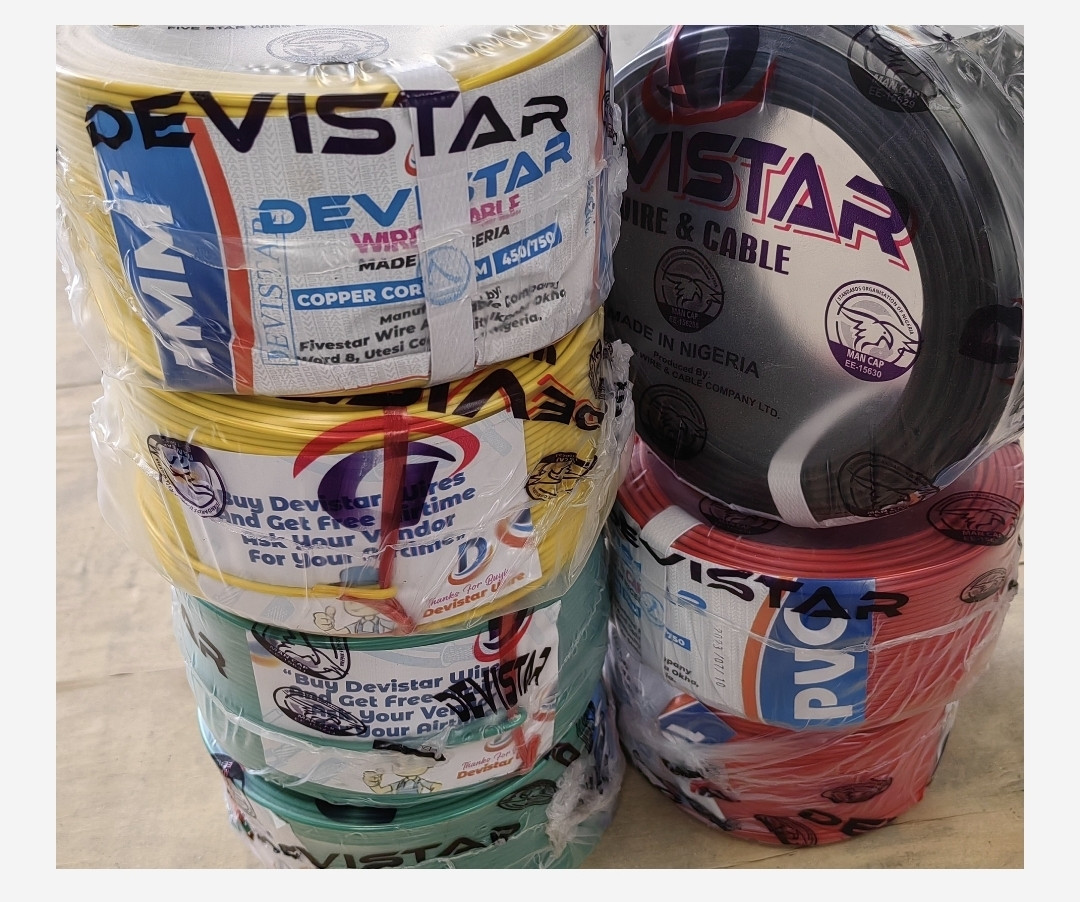 1.0mm Devistar Single Core Cable – Pure Copper Electrical Wire Nigeria