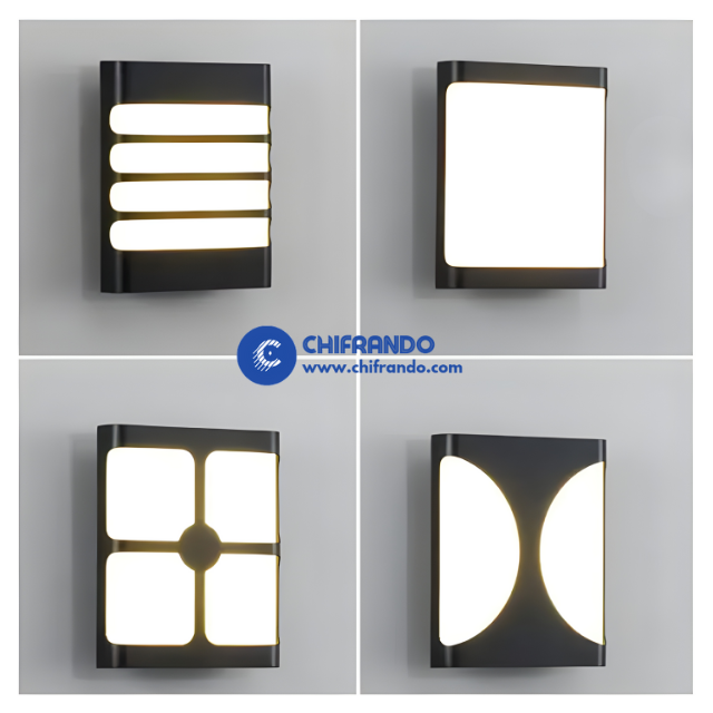 Outdoor LED Bulkhead Light – IP65 Waterproof Square Wall Lamp