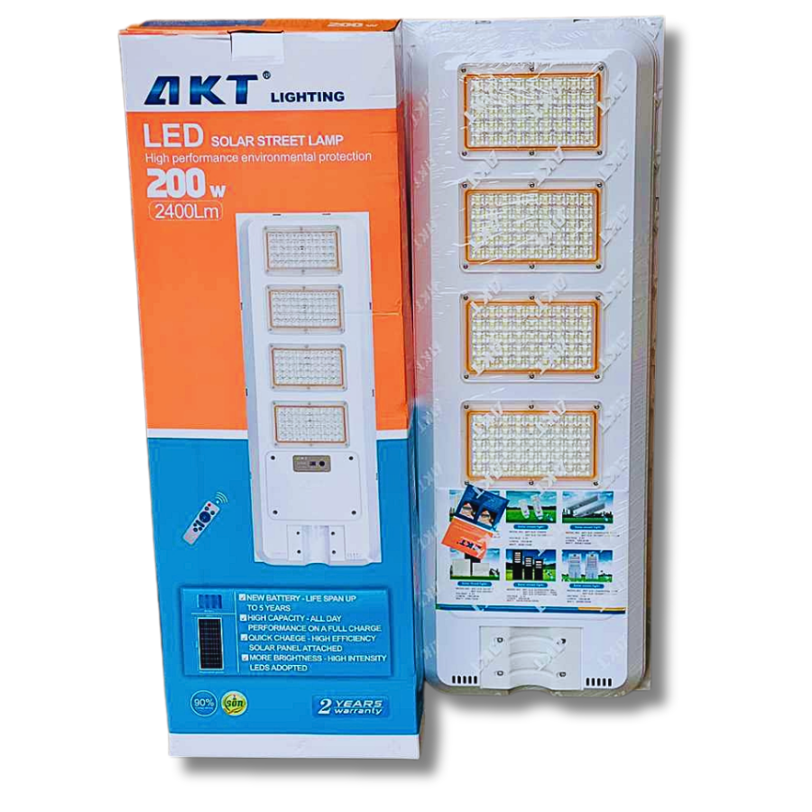 AKT 200watt Solar Street Light New Design