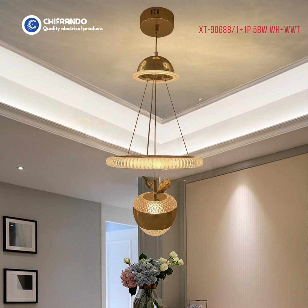 XG Single LED Pendant Light - XT-90688/1+1P