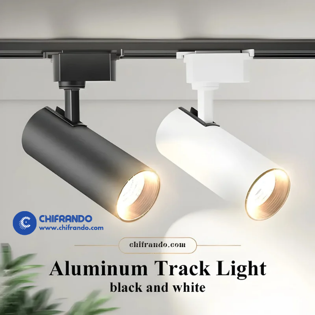 40W LED Track Light – Warm White & White Color | Energy Efficient Adjustable Track Lights