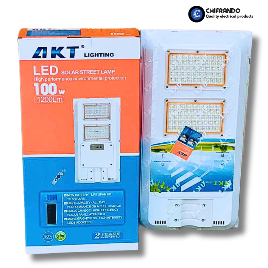 AKT 100watt Solar Street Light New Design