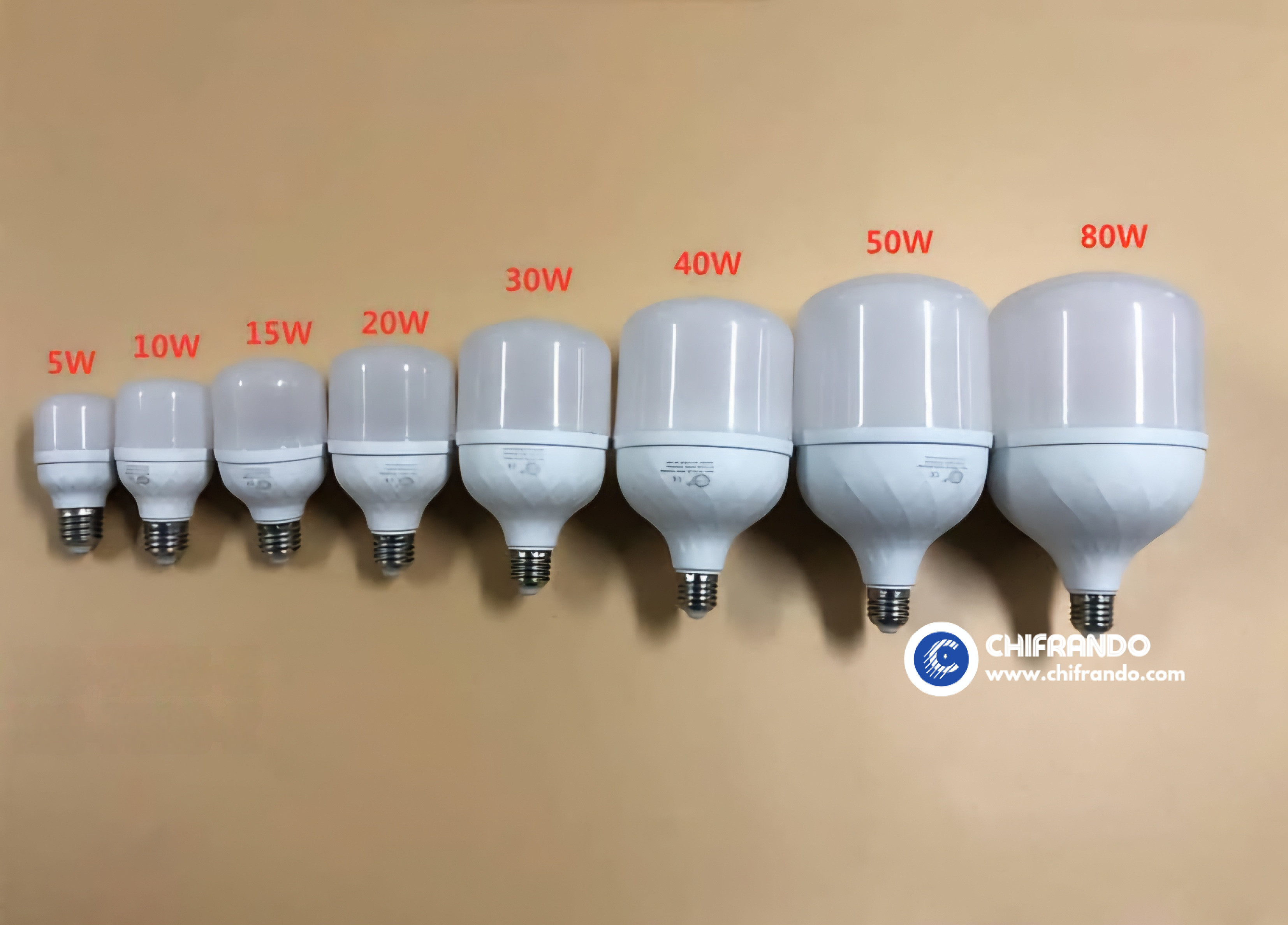 XGSuper LED Bulb E27/B22 5W–80W–40W