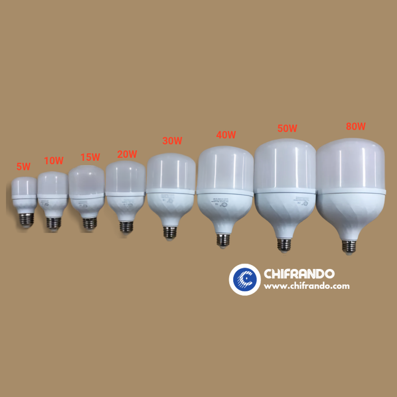 XGSuper LED Bulb E27/B22 5W–80W–40W